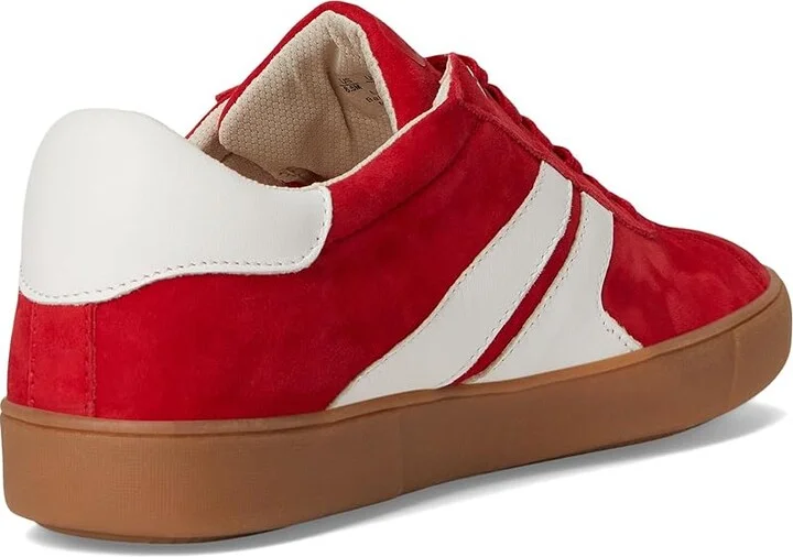 Naturalizer Medina Women's Slip-on Dress Shoes Crimson Red Suede : 7.5 W (C), Leather - Image 4