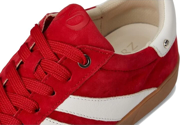Naturalizer Medina Women's Slip-on Dress Shoes Crimson Red Suede : 7.5 W (C), Leather - Image 7