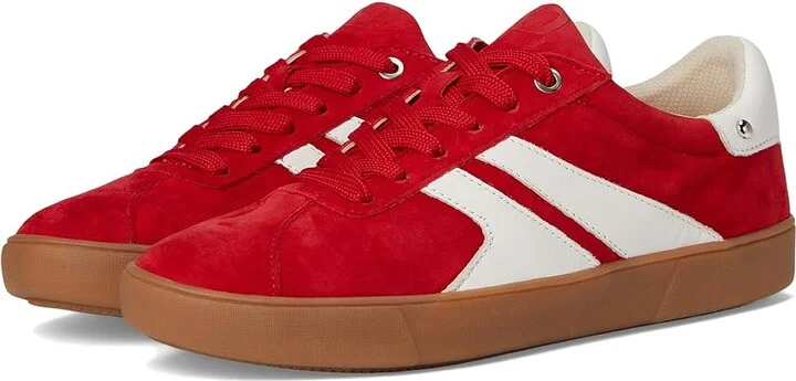 Crimson Red Suede