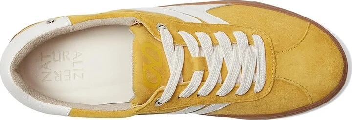 Naturalizer Medina Women's Slip-on Dress Shoes Spicy Yellow Nubuck : 5.5 M (B), Leather - Image 2