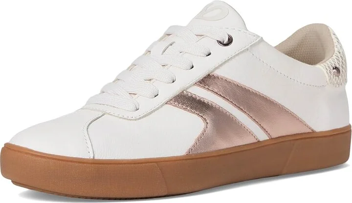 Naturalizer Medina Women's Slip-on Dress Shoes Warm White/Rose Gold Leather : 9.5 W (C) - Image 5