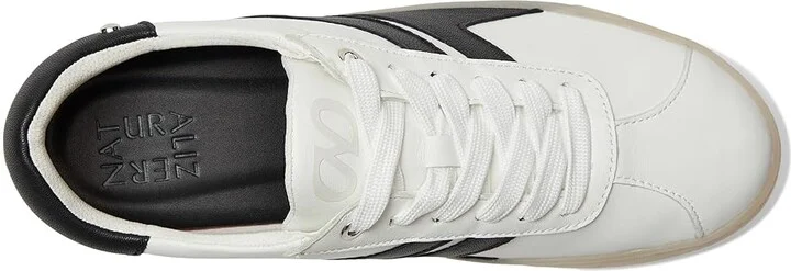 Naturalizer Medina Women's Slip-on Dress Shoes White/Black Leather : 8 W (C) - Image 2