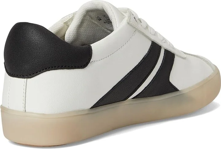 Naturalizer Medina Women's Slip-on Dress Shoes White/Black Leather : 8 W (C) - Image 4