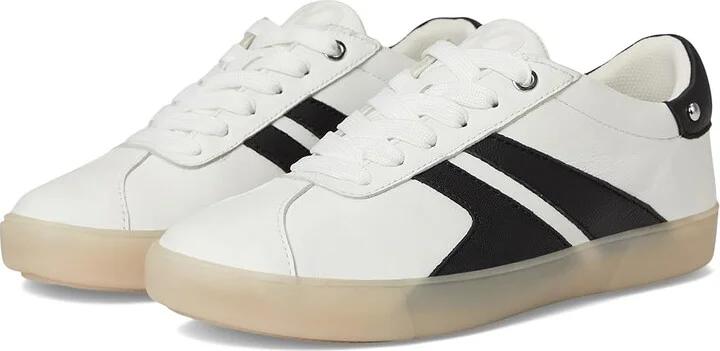 White,black Leather