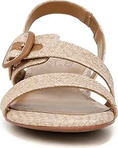 Naturalizer Meesha2 Slingbacks Women's Sandals Wheat Tan Woven Fabric : 7.5 M (B) - Image 5