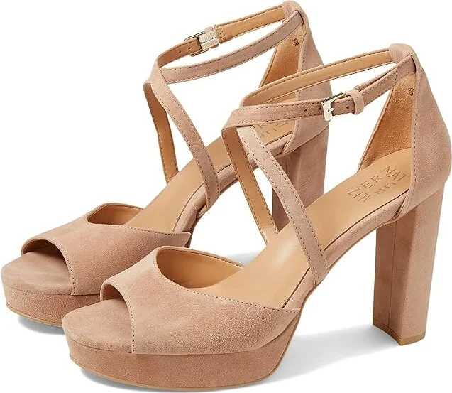 Taupe Beige Suede