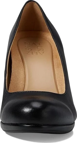 Naturalizer Michelle High Women's Heels Black Leather : 8 M (B) - Image 3