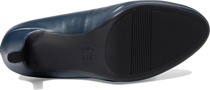 Naturalizer Michelle High Women's Heels Classic Navy Leather : 7.5 W (C) - Image 4