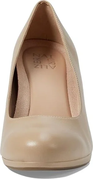 Naturalizer Michelle High Women's Heels Tender Taupe Leather : 9 W (C) - Image 3