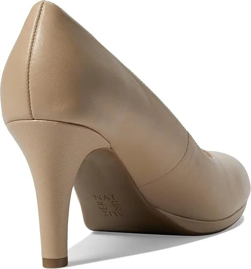 Naturalizer Michelle High Women's Heels Tender Taupe Leather : 9 W (C) - Image 5