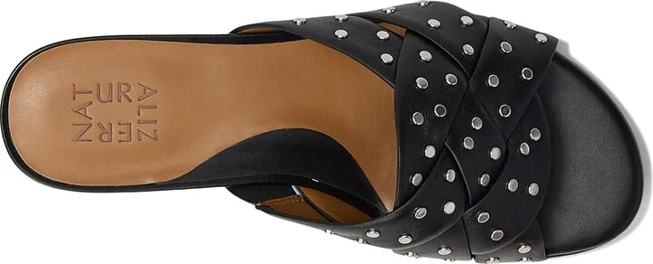 Naturalizer Morena Women's Wedge Shoes Black Leather : 8.5 M (B) - Image 2