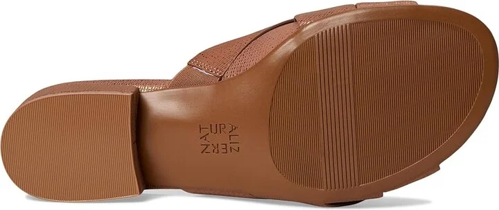 Naturalizer Morena2 Women's Wedge Shoes English Tea Brown Leather : 7 M (B) - Image 3