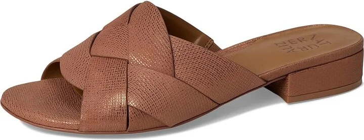 Naturalizer Morena2 Women's Wedge Shoes English Tea Brown Leather : 7 M (B) - Image 5
