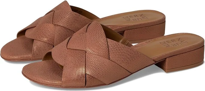 Naturalizer Morena2 Women's Wedge Shoes English Tea Brown Leather : 7 M (B)