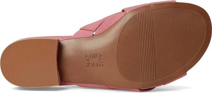 Naturalizer Morena2 Women's Wedge Shoes Sunset Coral Pink Leather : 6.5 W (C) - Image 3