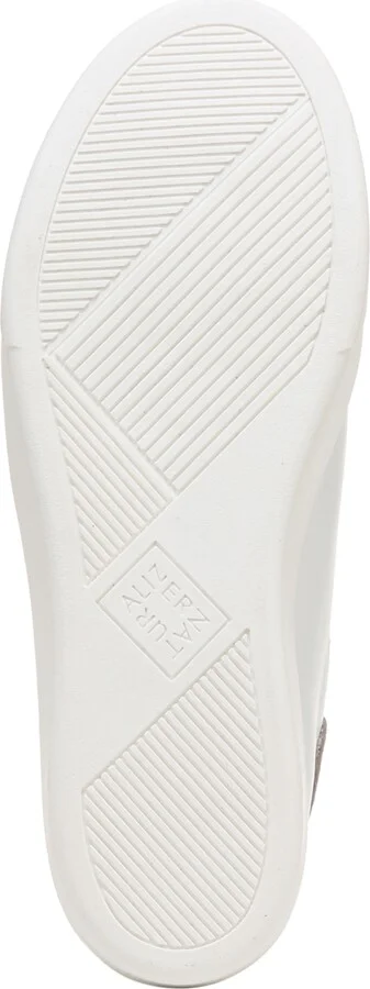 Naturalizer Morrison 2.0 Lace Up Sneakers - White/Grey Leather/Suede - Image 5