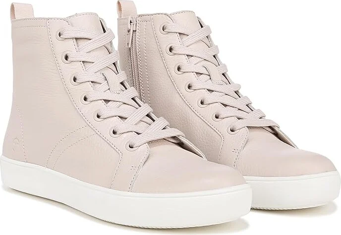 Naturalizer Morrison Hi Water-Repellent Women's Shoes Linen Rose Leather : 12 M (B), Rubber/Suede