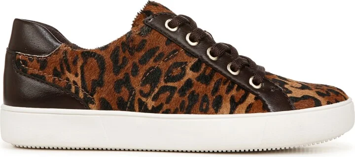 Naturalizer Morrison Lace Up Sneakers - Black Leather/Gum Sole - Image 10