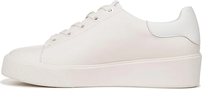 Naturalizer Morrison Logo Women's Shoes Warm White/White Leather : 7.5 M (B) - Image 6