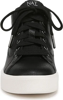 Naturalizer Morrison Mid High-Top Fashion Casual Sneakers Women's Shoes Black Leather : 7 M (B) - Image 5