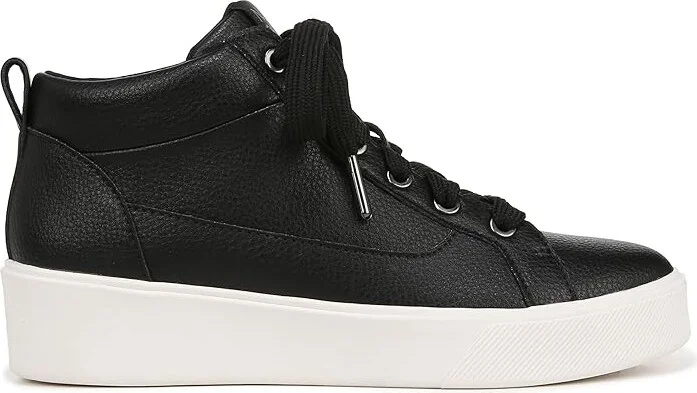 Naturalizer Morrison Mid High-Top Fashion Casual Sneakers Women's Shoes Black Leather : 7 M (B) - Image 7