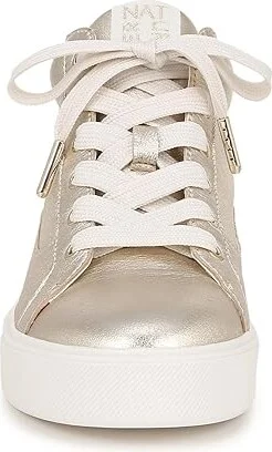 Naturalizer Morrison Mid High-Top Fashion Casual Sneakers Women's Shoes Champagne Leather : 7.5 W (C) - Image 5