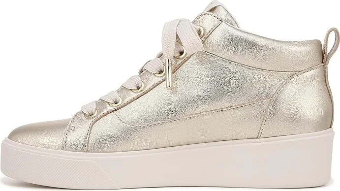 Naturalizer Morrison Mid High-Top Fashion Casual Sneakers Women's Shoes Champagne Leather : 7.5 W (C) - Image 6