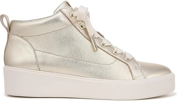 Naturalizer Morrison Mid High-Top Fashion Casual Sneakers Women's Shoes Champagne Leather : 7.5 W (C) - Image 7