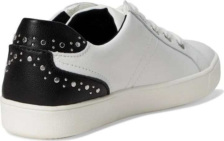 Naturalizer Morrison Stud Women's Shoes White/Black Leather : 6.5 M (B) - Image 4