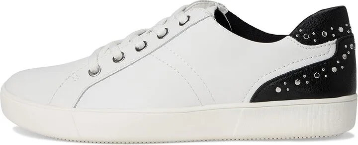 Naturalizer Morrison Stud Women's Shoes White/Black Leather : 6.5 M (B) - Image 6