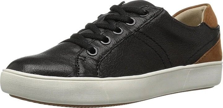 Naturalizer Morrison Women's Lace up casual Shoes Black Leather : 9.5 W (C) - Image 2