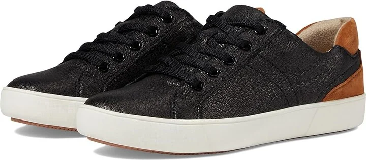 Naturalizer Morrison Women's Lace up casual Shoes Black Leather : 9.5 W (C)