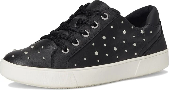 Naturalizer Morrison Women's Lace up casual Shoes Black Stud Leather : 7.5 M (B), Hair Calf - Image 5