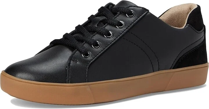 Naturalizer Morrison Women's Lace up casual Shoes Black/Tan : 9.5 W (C), Leather - Image 5