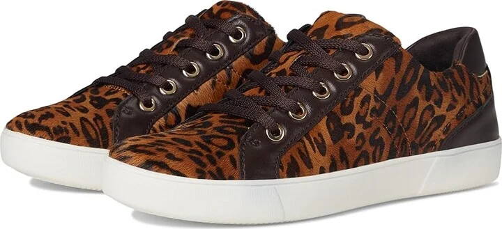 Naturalizer Morrison Women's Lace up casual Shoes Cheetah Print Leather : 10 M (B)