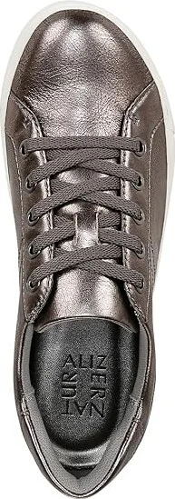 Naturalizer Morrison Women's Lace up casual Shoes Pewter Leather : 8.5 M (B) - Image 2
