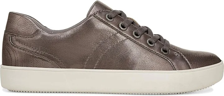 Naturalizer Morrison Women's Lace up casual Shoes Pewter Leather : 8.5 M (B) - Image 7