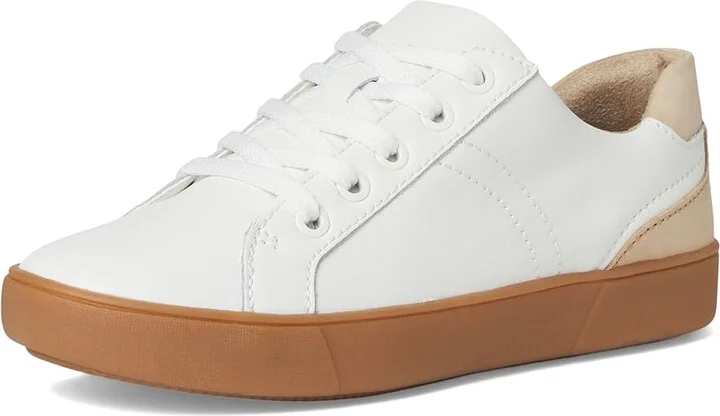 Naturalizer Morrison Women's Lace up casual Shoes White/Coastal Tan Leather : 5 M (B) - Image 5