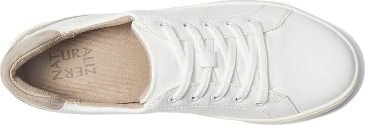 Naturalizer Morrison Women's Lace up casual Shoes White Leather : 9.5 W (C) - Image 3