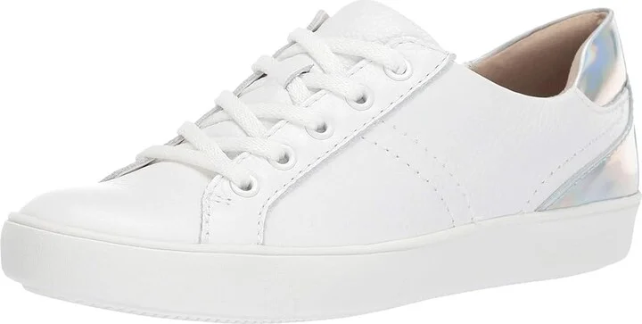 Naturalizer Morrison Women's Lace up casual Shoes White Pebble Leather : 7 M (B) - Image 2