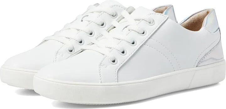 Naturalizer Morrison Women's Lace up casual Shoes White Pebble Leather : 7 M (B)