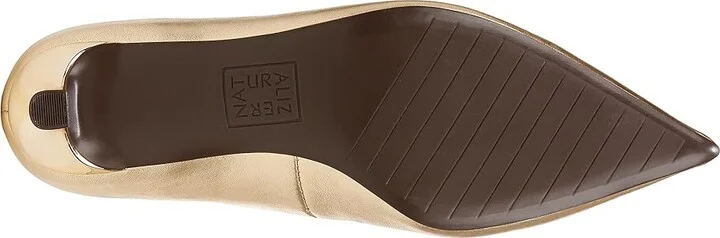 Naturalizer Natalia High Women's Heels Dark Gold Leather : 6.5 M (B) - Image 3