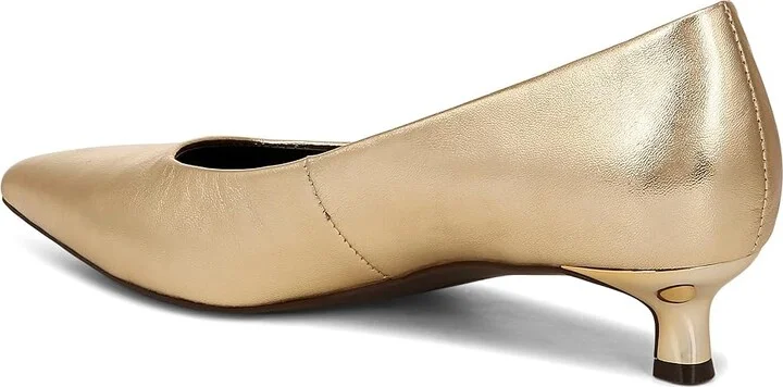 Naturalizer Natalia High Women's Heels Dark Gold Leather : 6.5 M (B) - Image 4