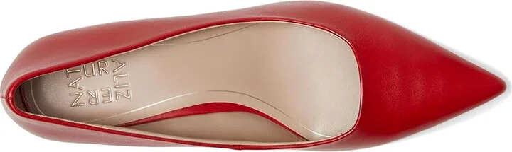 Naturalizer Natalia High Women's Heels Red Leather : 7.5 M (B) - Image 2