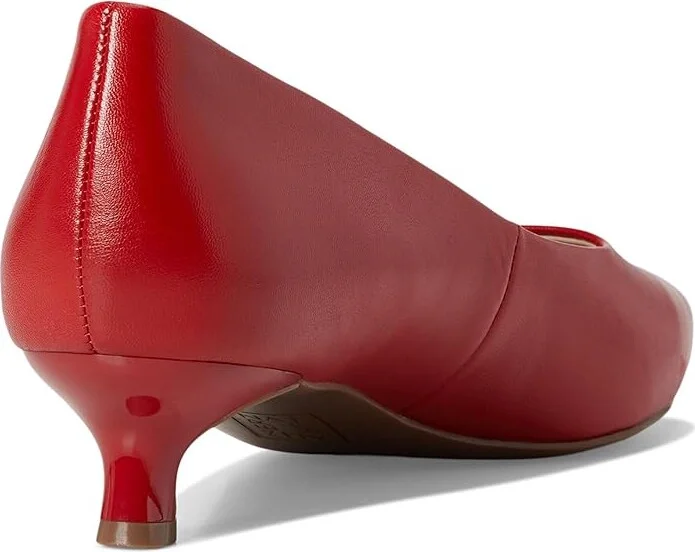 Naturalizer Natalia High Women's Heels Red Leather : 7.5 M (B) - Image 4