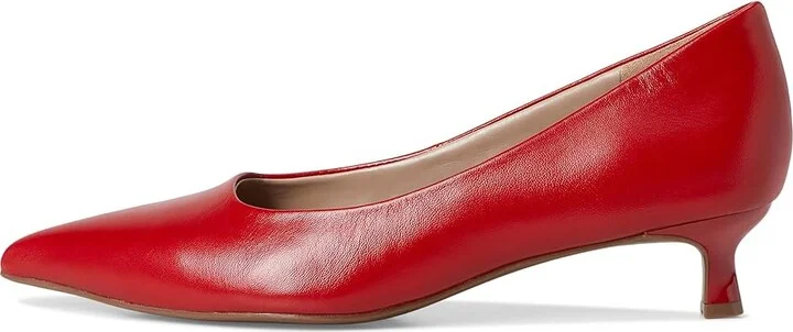 Naturalizer Natalia High Women's Heels Red Leather : 7.5 M (B) - Image 6