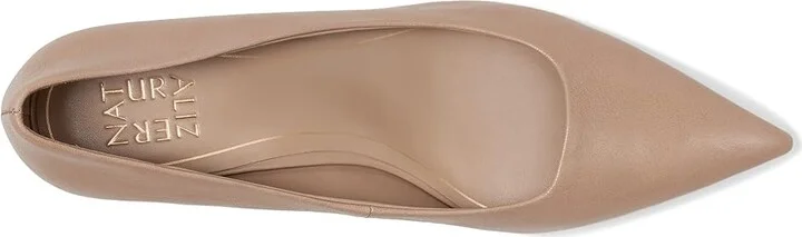 Naturalizer Natalia High Women's Heels Warm Taupe Tan Leather : 7.5 M (B) - Image 2