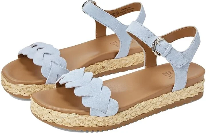 Naturalizer Neila Women's Shoes Ice Blue Leather : 8.5 W (C)