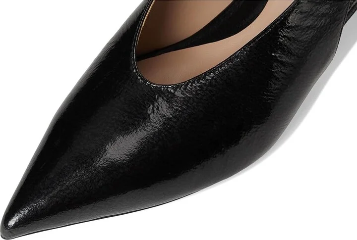 Naturalizer Nicolette High Women's Heels Black Leather 1 : 6 M (B) - Image 7