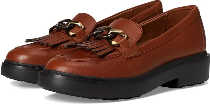 Naturalizer Paris Loafers Women's Flat Shoes Cider Spice Leather : 9 M (B)
